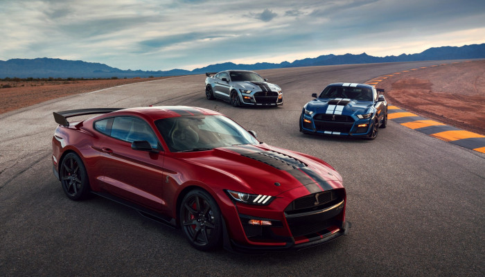 Red Ford Mustang Wallpaper