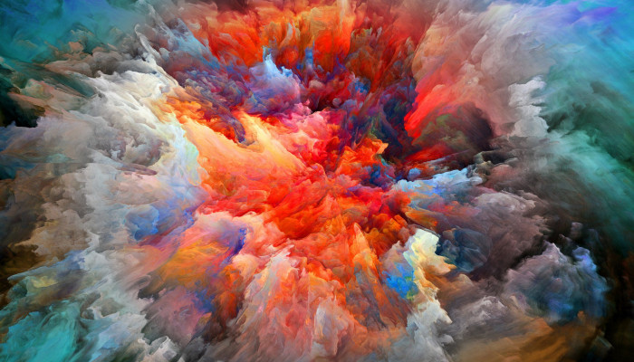 Paint Explosion Wallpaper