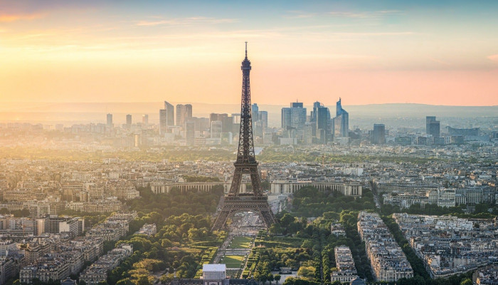 Paris Skyline Wallpaper
