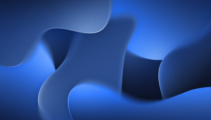 Blue Shape Wallpaper