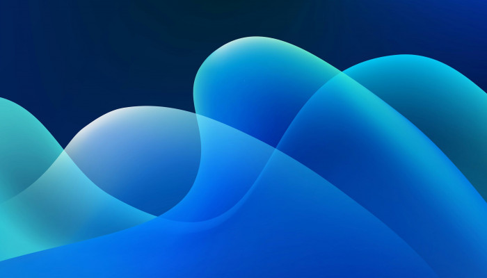 Blue Banner Wallpaper