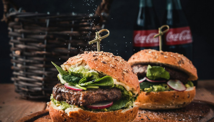 Burger 4K Wallpaper