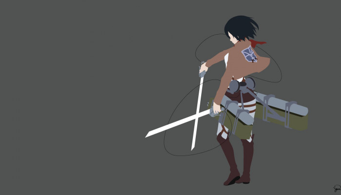 Attack On Titan Minimalist Wallpaper