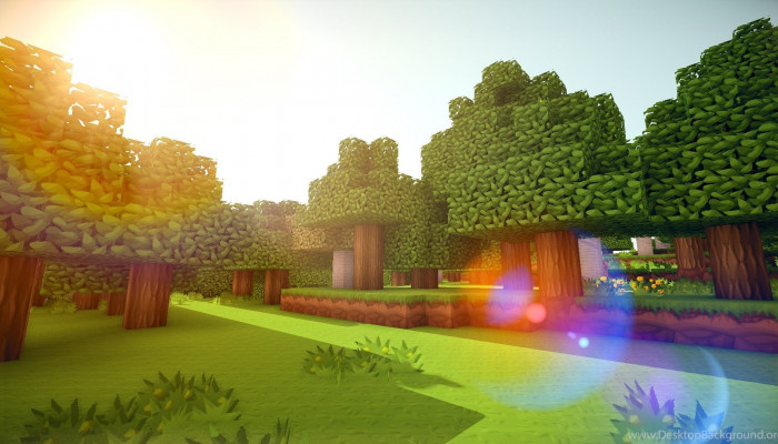 Minecraft Nature Wallpaper