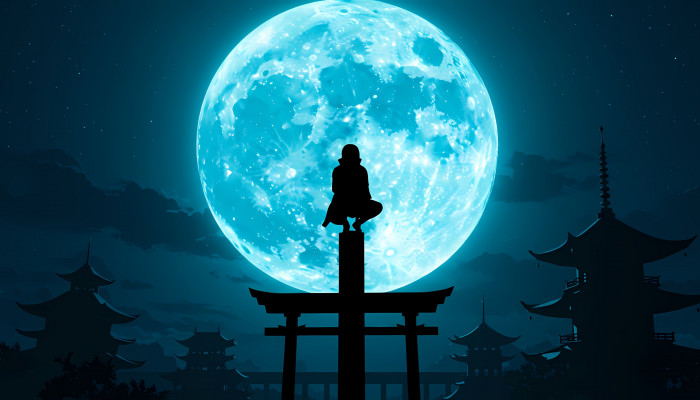 Naruto Moon Wallpaper