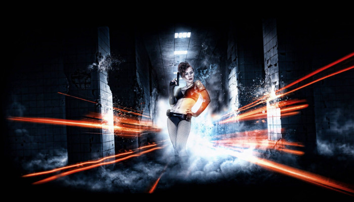Battlefield Girl Wallpaper