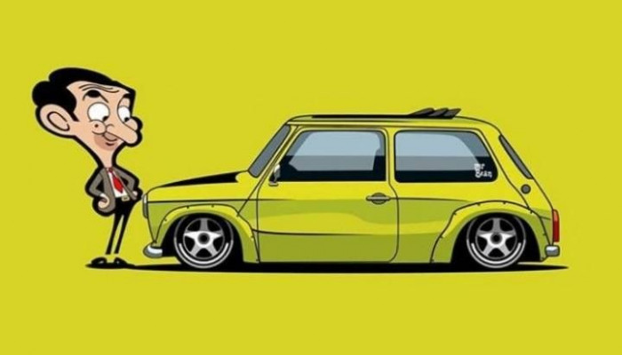 Mr Bean Car Wallpaper