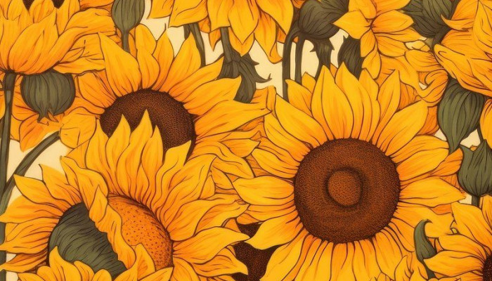 Sunflowers Wallpaper