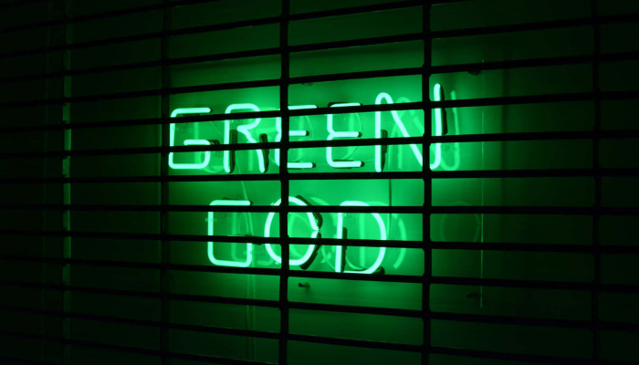 Neon Green 4K Wallpaper