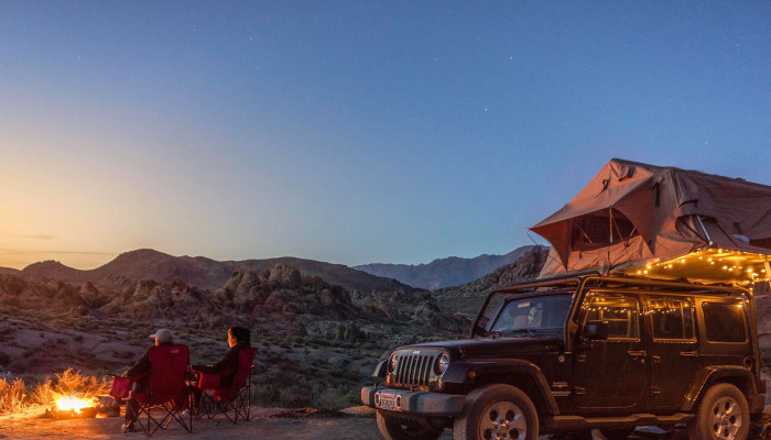 Jeep Camping Wallpaper