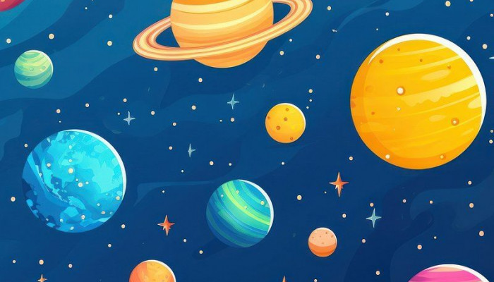 Space Cartoon Wallpaper