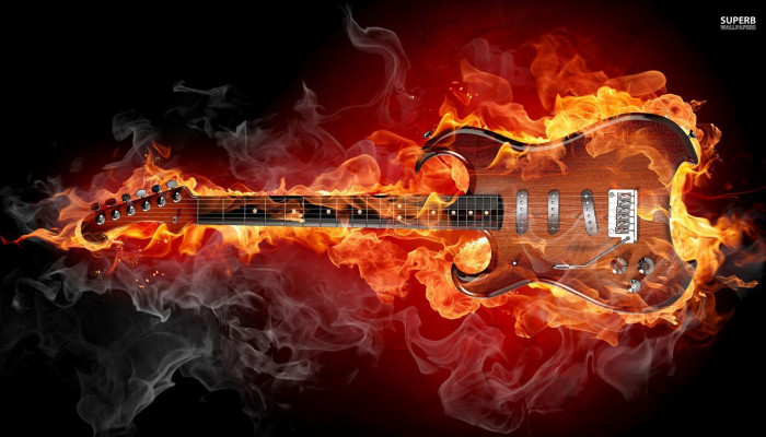 Metal Guitar Wallpaper