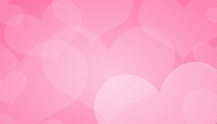 Pink Heart Desktop Wallpaper