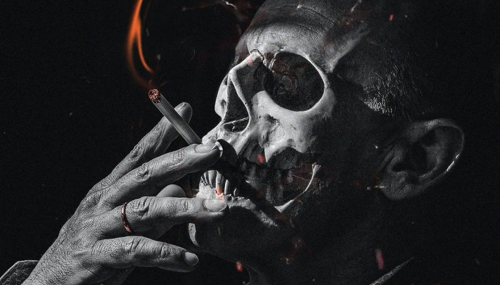 Smoke Skull Wallpaper
