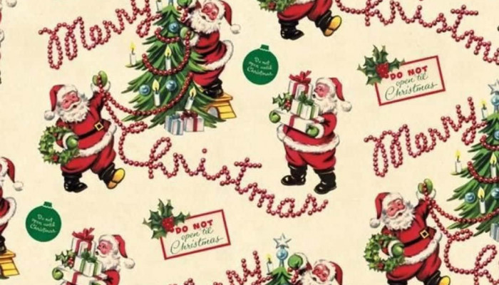 Vintage Holiday Wallpaper