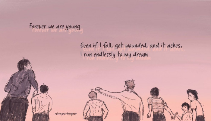 BTS Desktop Motivational Wallpaper