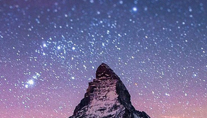 Mountain Stars Wallpaper