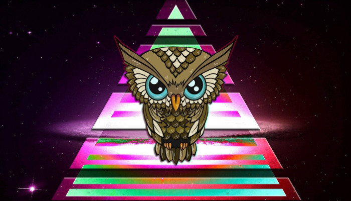 Illuminati Owl Wallpaper
