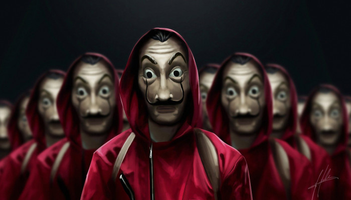 Money Heist Laptop Wallpaper