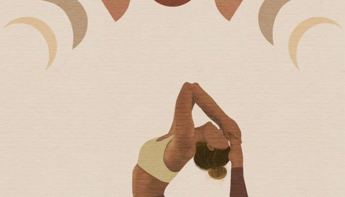 Yoga Art Wallpaper