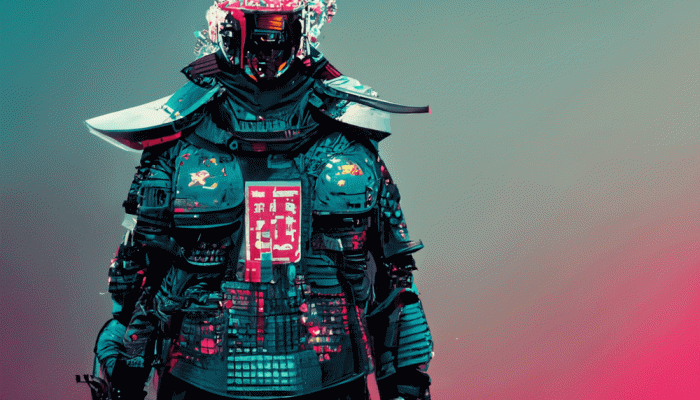 Cyber Samurai Wallpaper