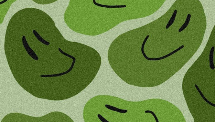 Cute Green iPhone Wallpaper