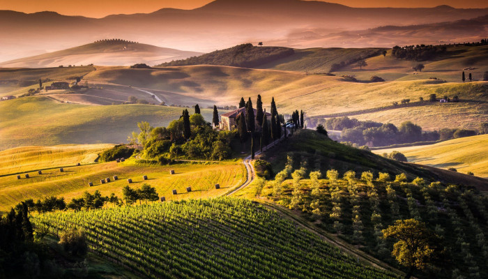 Tuscany 4K Wallpaper