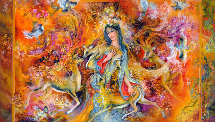 Persian Art Wallpaper