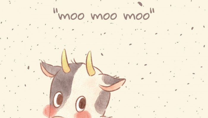 Cartoon Cow Wallpaper