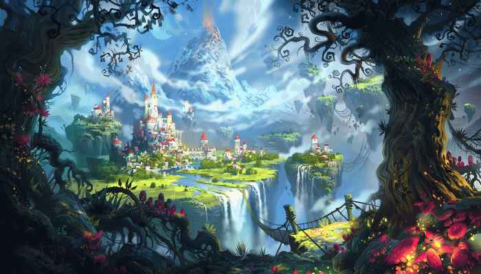 Magic Landscape Wallpaper