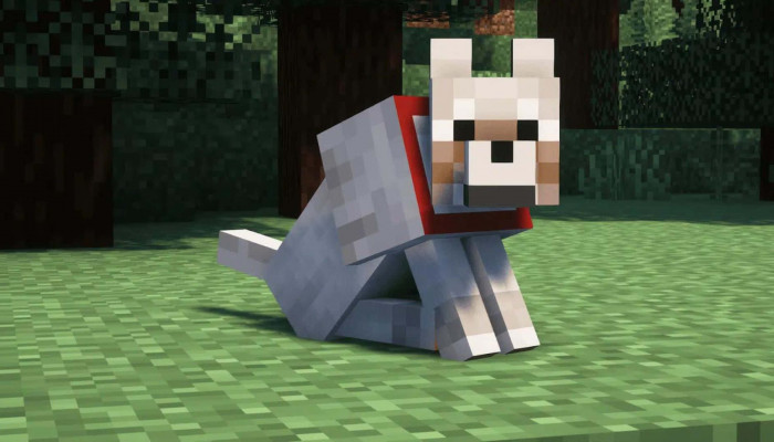 Minecraft Wolf Wallpaper