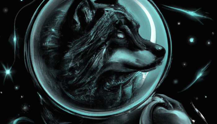 Alone Wolf Wallpaper