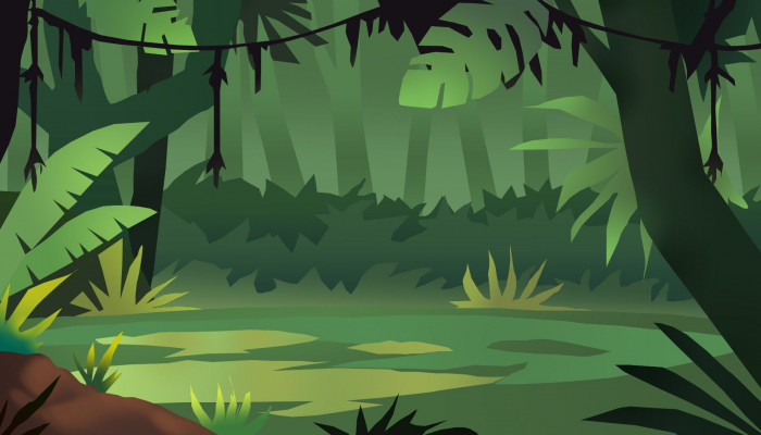 Jungle Cartoon Wallpaper