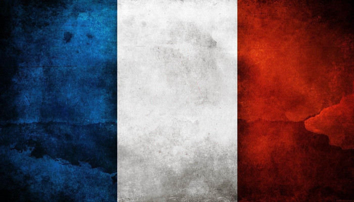 French Flag Wallpaper