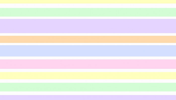 Pastel Rainbow Stripes Wallpaper