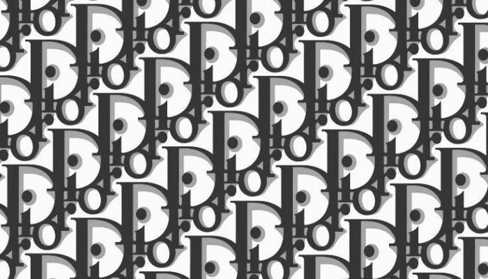 Dior Monogram Wallpaper