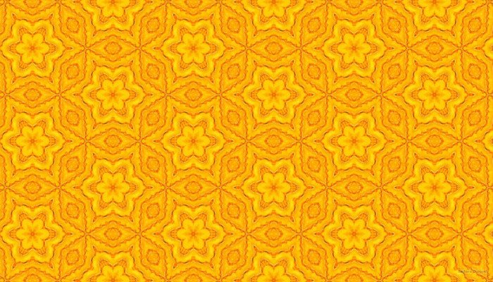 Yellow Pattern Wallpaper