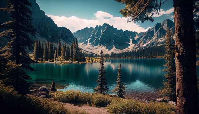 Realistic Landscape Wallpaper