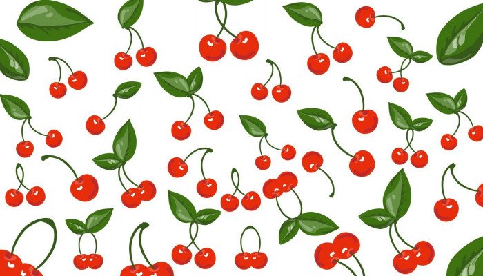 Cartoon Cherry Wallpaper