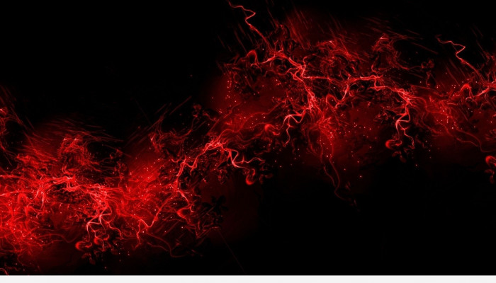 Red Dual Monitor Wallpaper