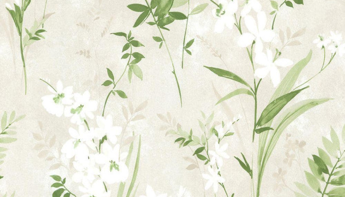 Light Green Pattern Wallpaper