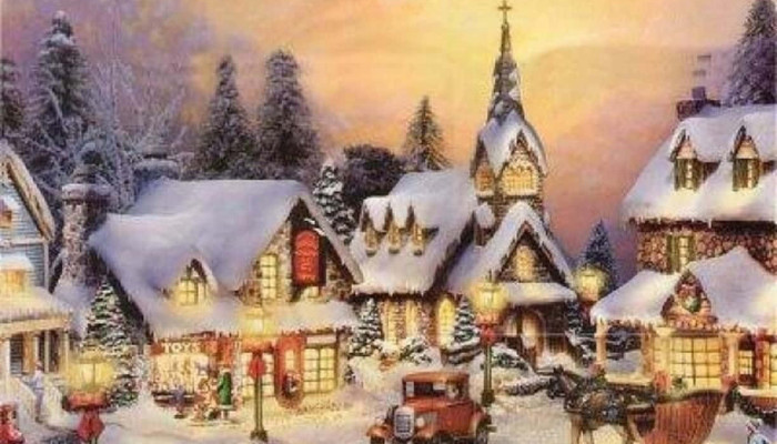 Vintage Xmas Wallpaper