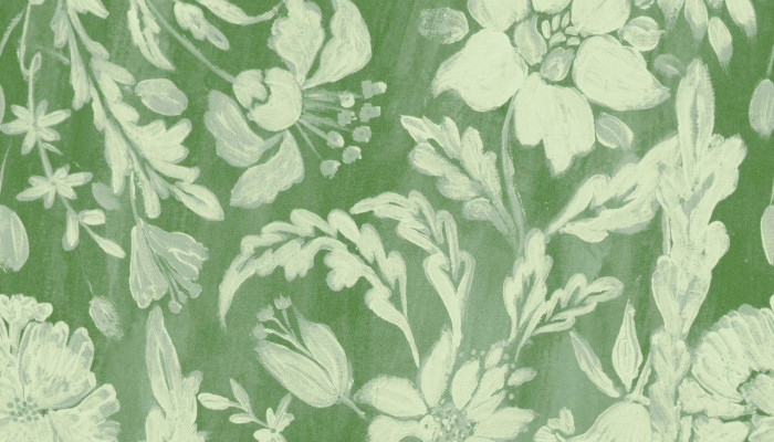 Green Ornament Wallpaper