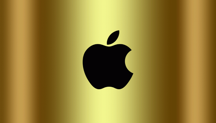 Golden Apple Wallpaper