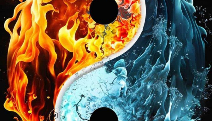 Fire Ice Wallpaper