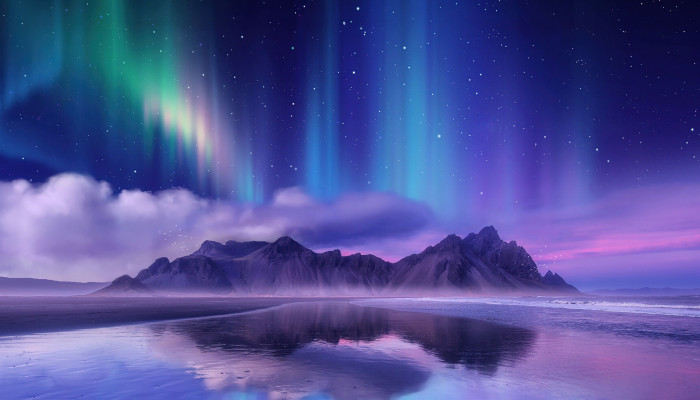 Aurora Desktop Wallpaper
