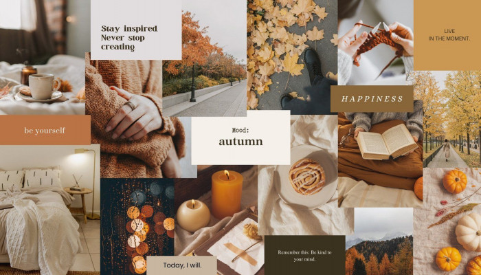 Autumn Aesthetic Desktop Wallpaper