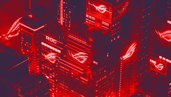 Red Asus Wallpaper