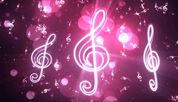 Pink Music Wallpaper