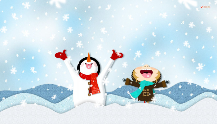 Winter Fun Wallpaper